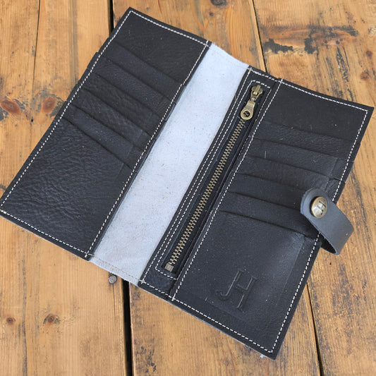 Cowhide Wallet (Black)