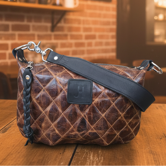 Livingston Mini - Quilted Caramel
