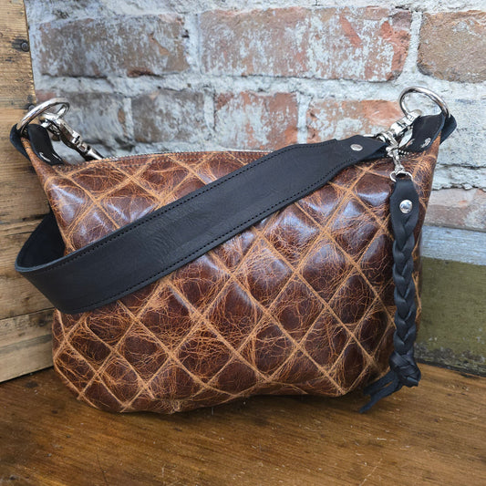 Livingston Mini - Quilted Caramel