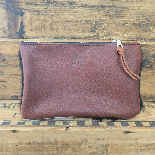 Small Cowhide Catchall (Siena)