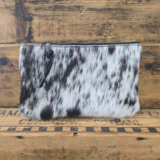 Small Cowhide Catchall (Walnut)