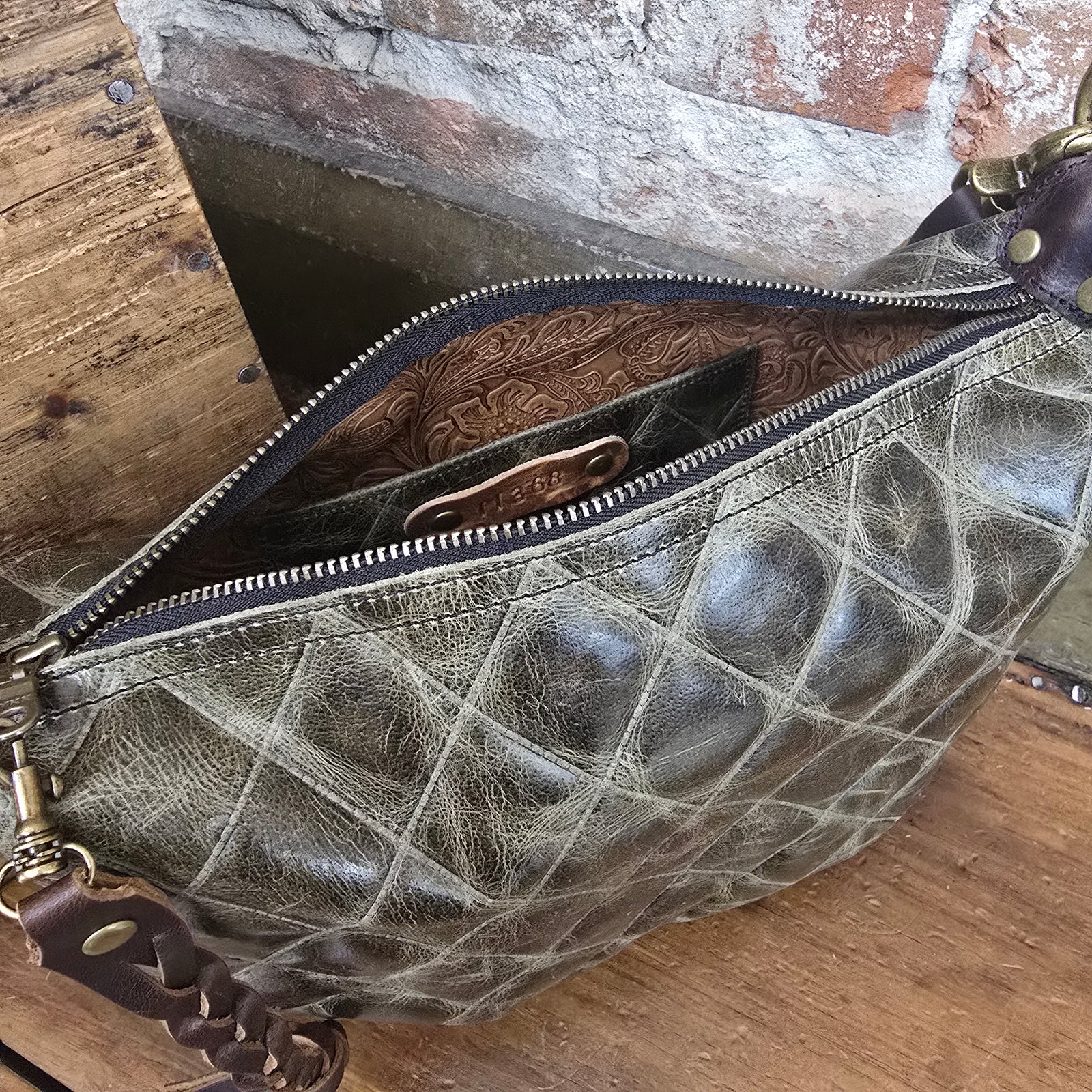 Livingston Mini - Quilted Basil