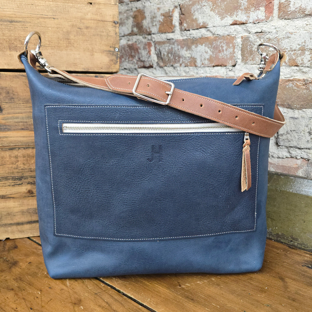 The Bozeman - Dark Denim + Whiskey