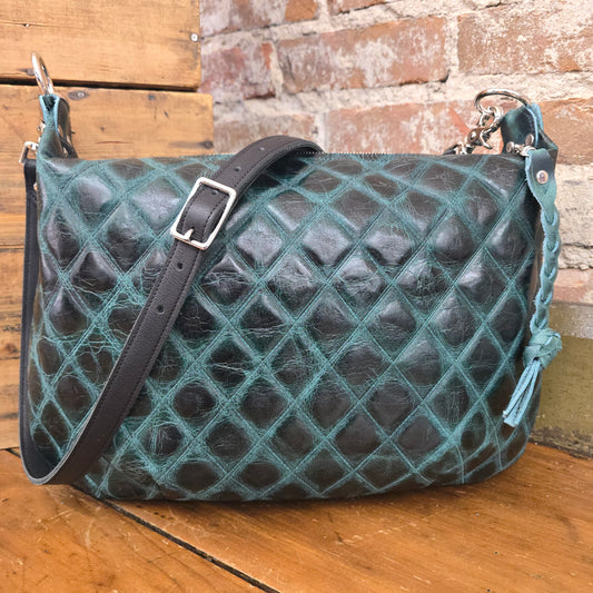 Livingston - Quilted Teal