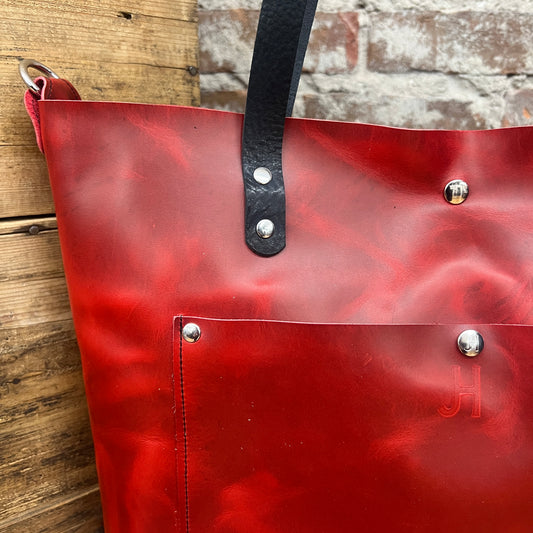 The Tote - Charger Red