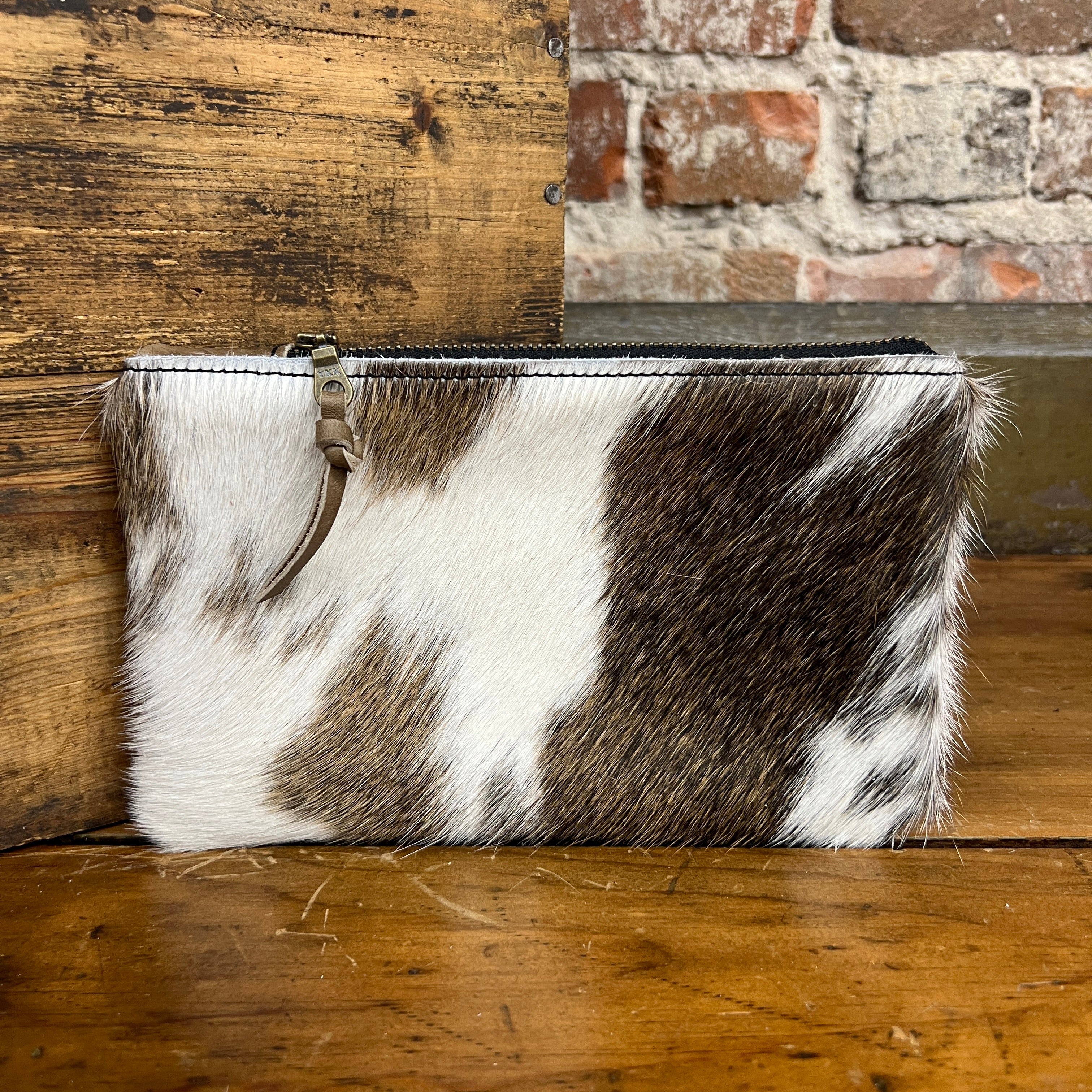 Small discount cowhide purse