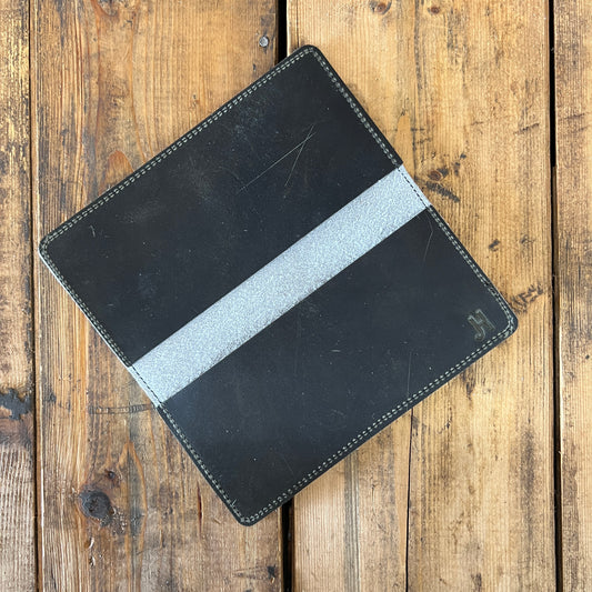 Cowhide Checkbook Cover (Olive)