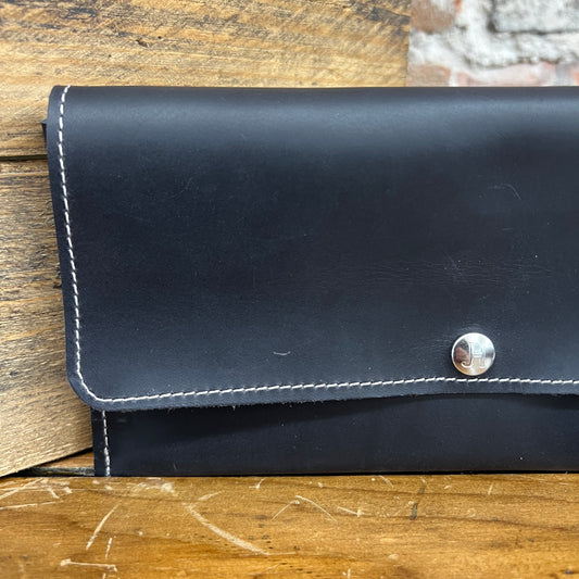 Carly Clutch - Charcoal