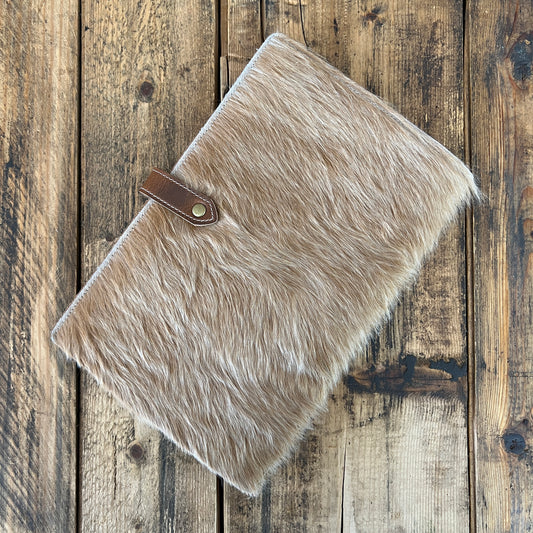 Cowhide Notebook Cover (Caramel)