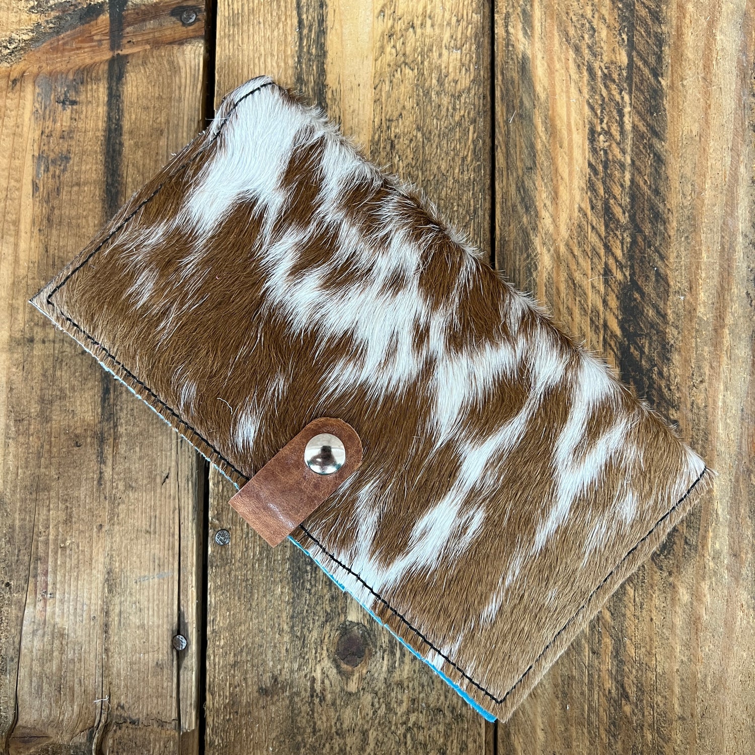 Cowhide Long Wallet Jill's Homestead