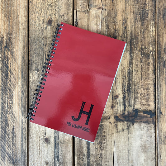 Red Notebook + Pens Set