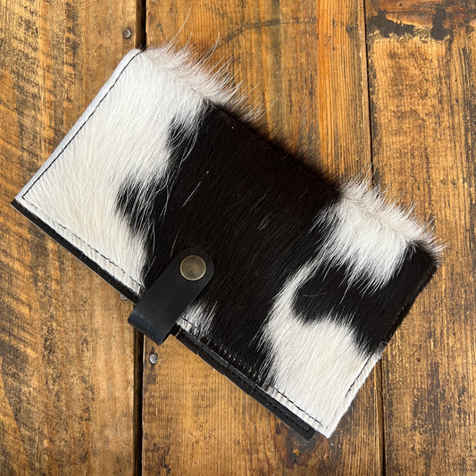 Cowhide Long Wallet Jill's Homestead