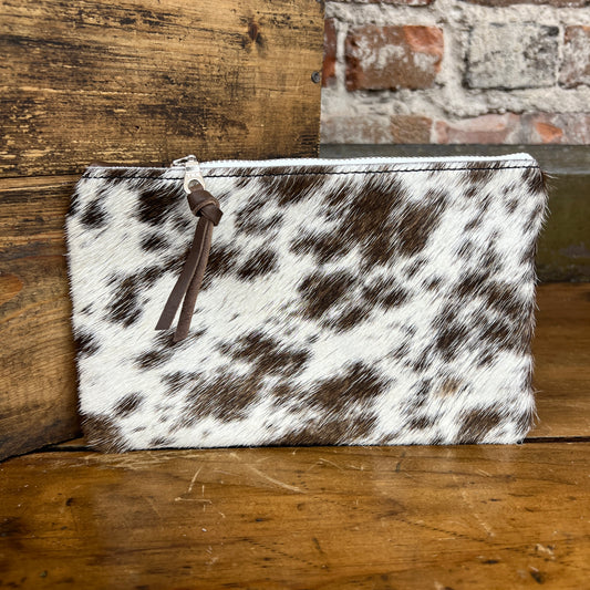 Cowhide Catchall (Chocolate)
