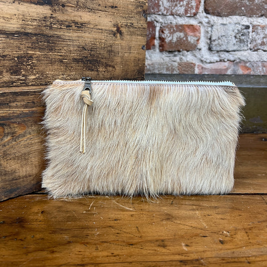 Cowhide Catchall (Sand)