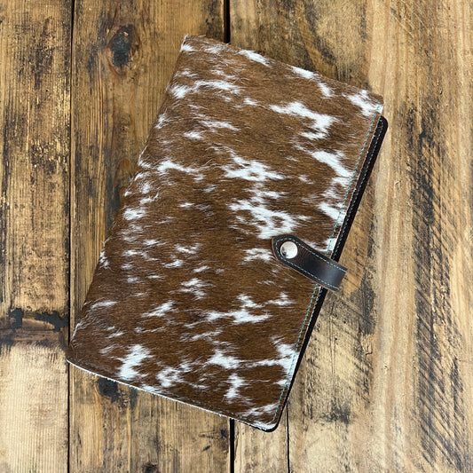 Cowhide Notebook Cover (Chestnut)