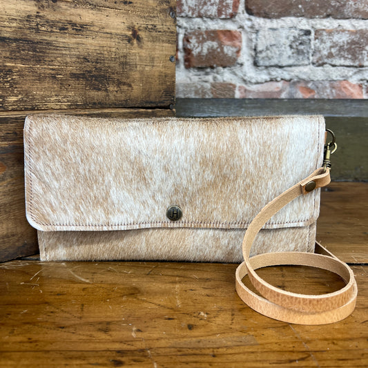 Carly Clutch (Olive Emboss)