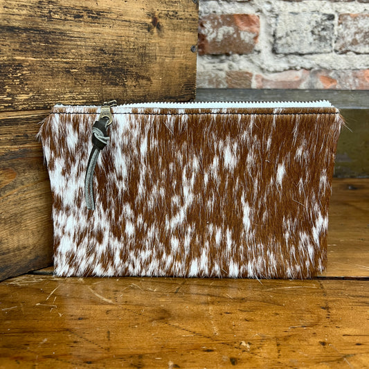 Cowhide Catchall (Rare Finds Olive)