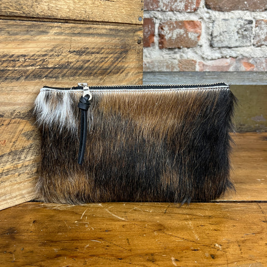 Cowhide Catchall (Black)