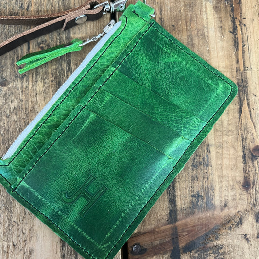 Modesto Clutch - Emerald