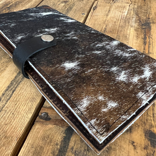 Cowhide Long Wallet Jill's Homestead