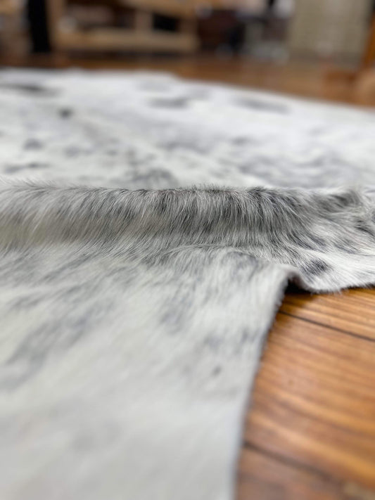 Cowhide Rug - Ghost Spot Tri Color - 1A