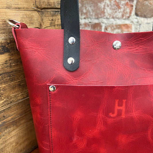 Shorty Tote - Charger Red