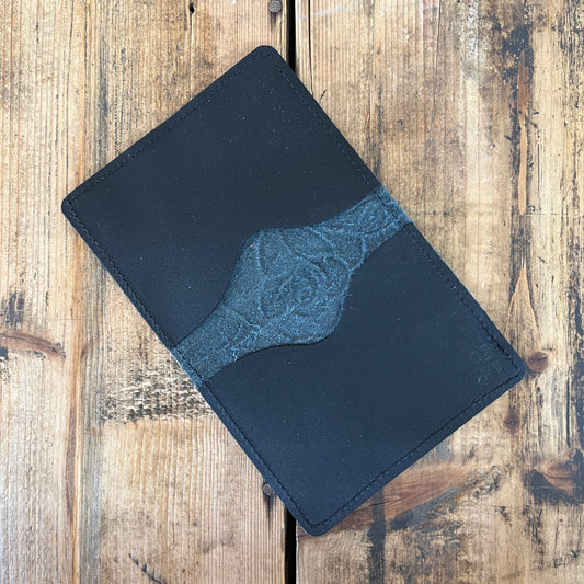 Card Holder - Black Emboss