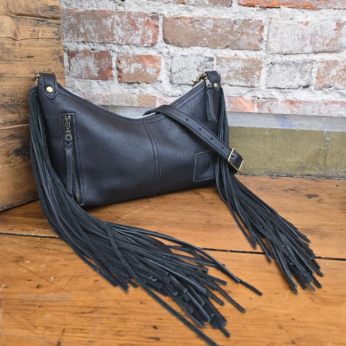 セルステラ　ボディー Fine Leather + Cowhide Crossbody Bag – Jill's Homestead
