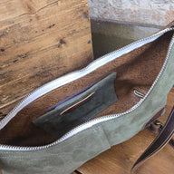Axis Tapadero (Olive Suede) 11350 - Jill's Homestead
