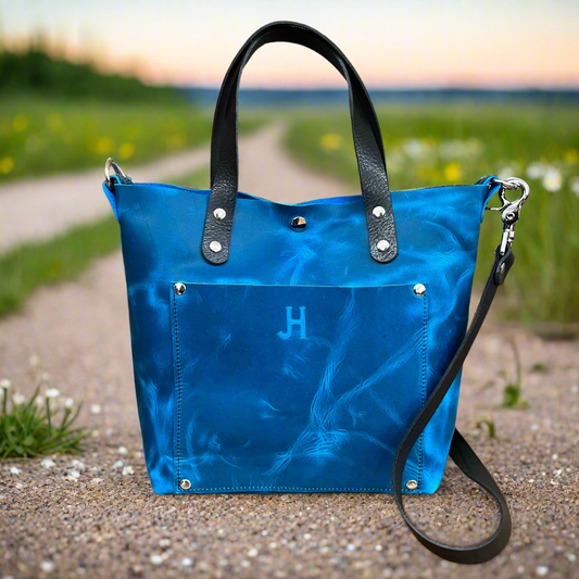 Shorty Tote - Blue Lagoon