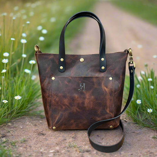 Shorty Tote - Chestnut