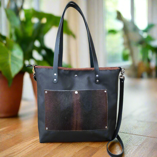 The Tote (Black/Siena) JH07845