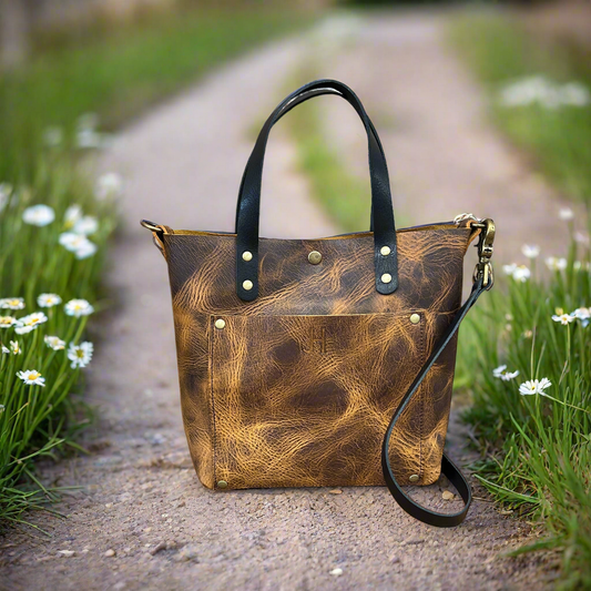 Shorty Tote - Rustic Brown