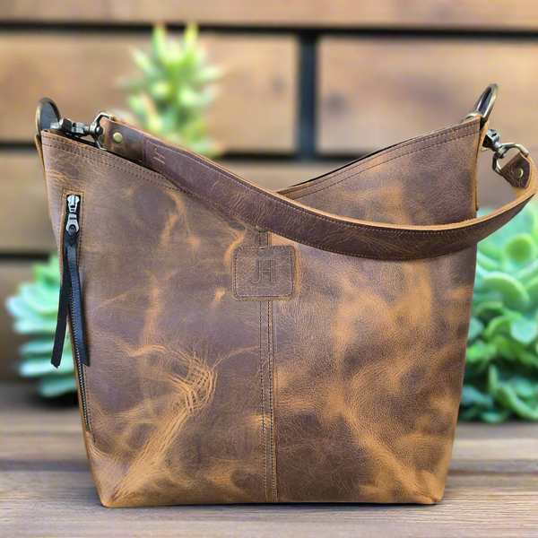 【即完】LEATHER HOLIDAY BAG CLESSTE VINTAGE LEATHER HOLIDAY BAG COLOR:BLACK/BROWN SIZE