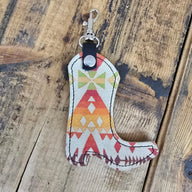 Boot Charm - Sunset Aztec Suede - Jill's Homestead
