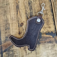 Boot Charm - Yellow Aztec Suede - Jill's Homestead