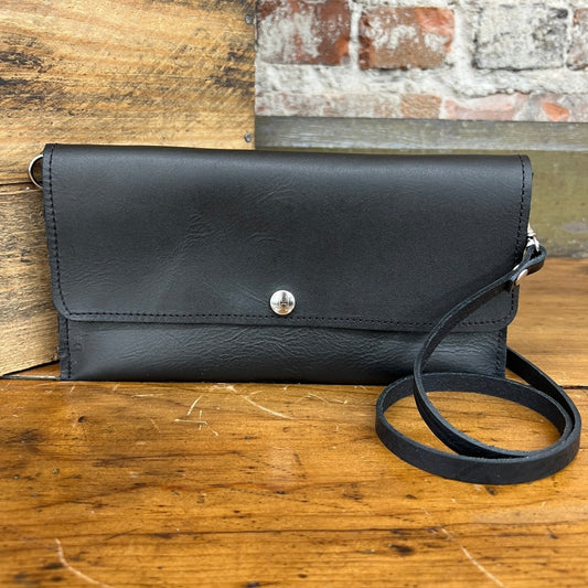 Carly Clutch - Black - Jill's Homestead