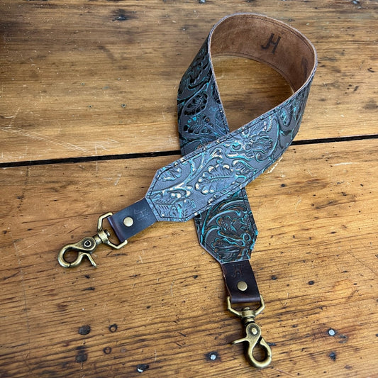 Charcoal w/ Teal Highlights Specialty Strap