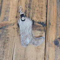 Cowhide Boot Charm (Mediterranean) - Jill's Homestead