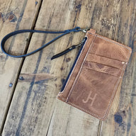 Cowhide Modesto Clutch (Amaretto) - Jill's Homestead