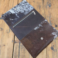 Cowhide Trifold Wallet (Chestnut) - Jill's Homestead