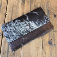 Cowhide Trifold Wallet (Chestnut) - Jill's Homestead