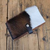 Cowhide Wallet (Amaretto) - Jill's Homestead