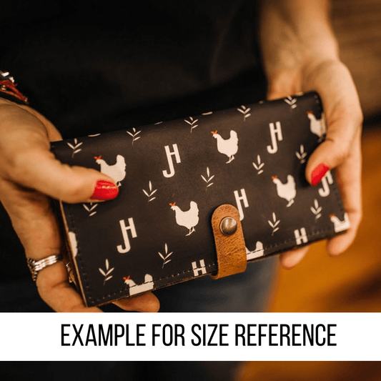 Cowhide Wallet (Limited Ed. Blue) - Jill's Homestead