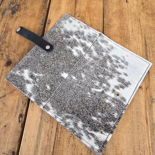 Cowhide Wallet (Merlot) - Jill's Homestead
