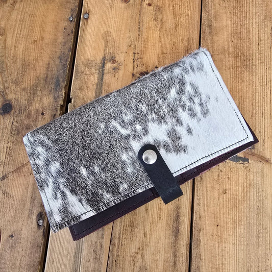 Cowhide Wallet (Merlot)