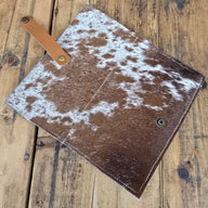 Cowhide Wallet (Moss) - Jill's Homestead