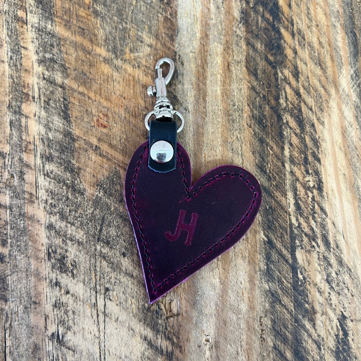 Heart Handbag Charm - Magenta - Jill's Homestead