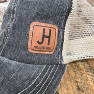 JH Ball Cap - Gray/Tan - Jill's Homestead