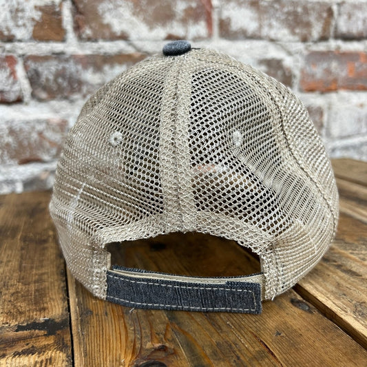 JH Ball Cap - Gray/Tan - Jill's Homestead